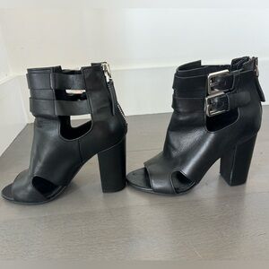 Zara Leather Booties
